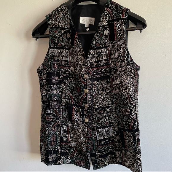 Size 4 Vintage Vest Cleo - Picture 4 of 9